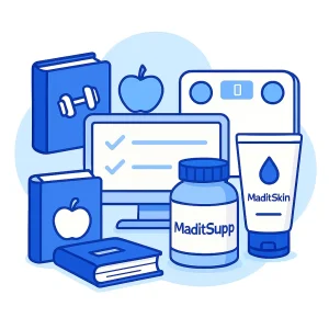 book , skicare , supplements , courses